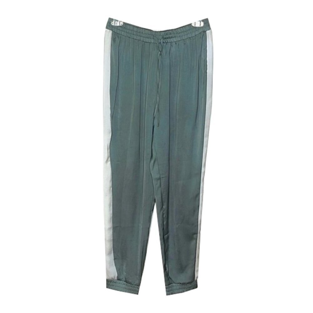 ❤️ FOREVER 21 green satin jogger Pants Size S